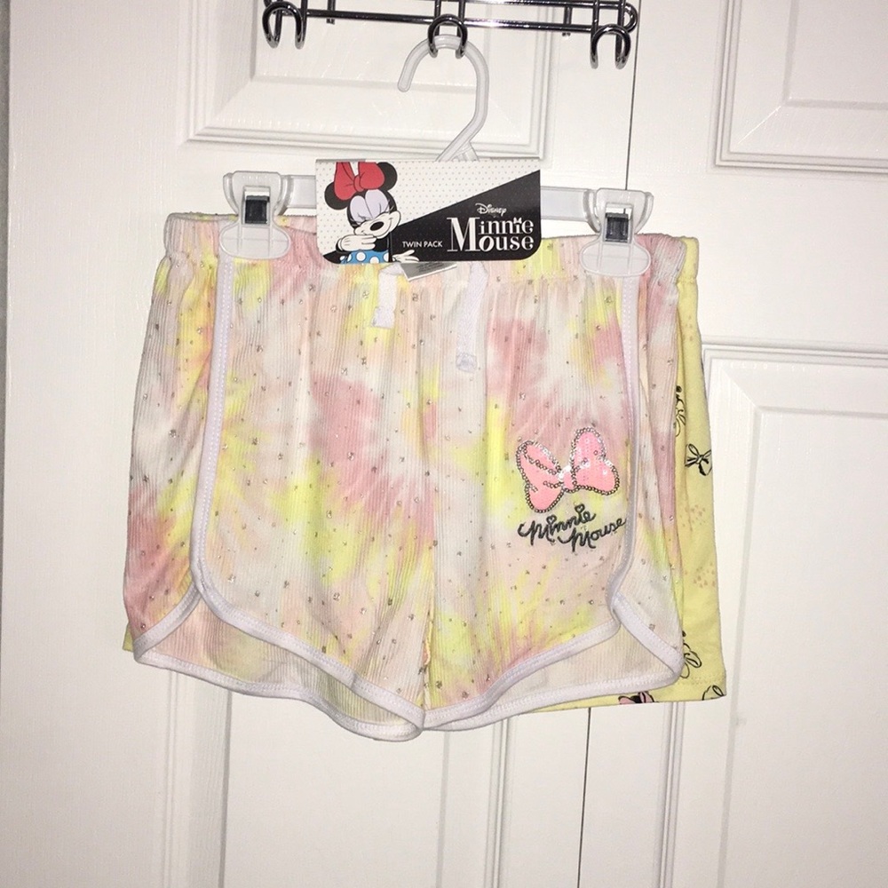 Disney Minnie Mouse twin pack girls shorts